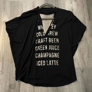 Never worn! Express cutout neck choker shirt